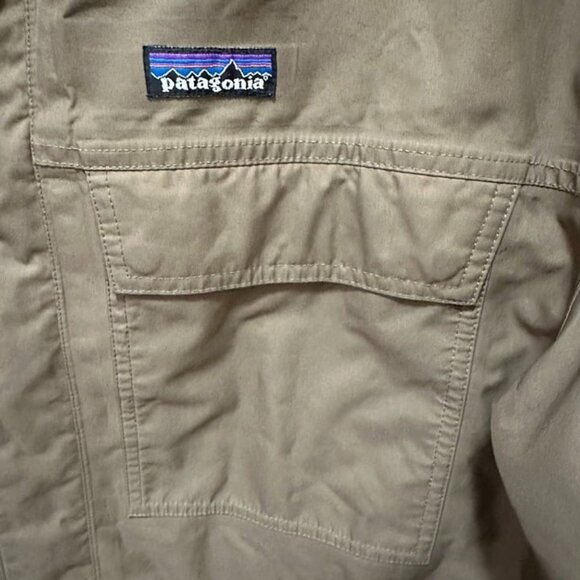 Vintage Men's‎ Patagonia Rain/Winter Jacket Size XL Tan Unique Wonderful Brand - Picture 4 of 11